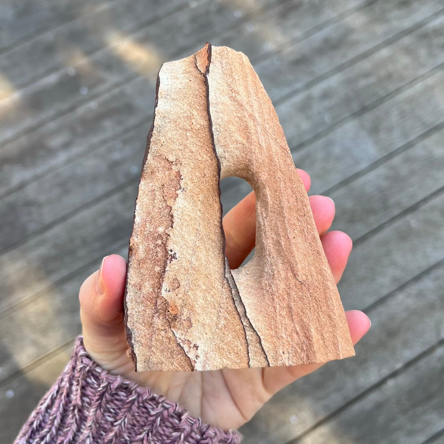 Picture Stone Basecut - Stability, Reflection, Nature