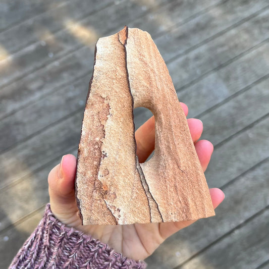 Picture Stone Basecut - Stability, Reflection, Nature