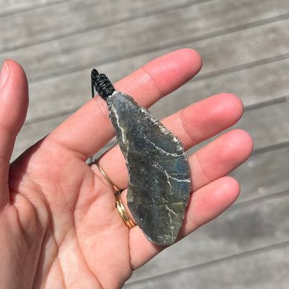 Labradorite Pendant - ONE OF A KIND