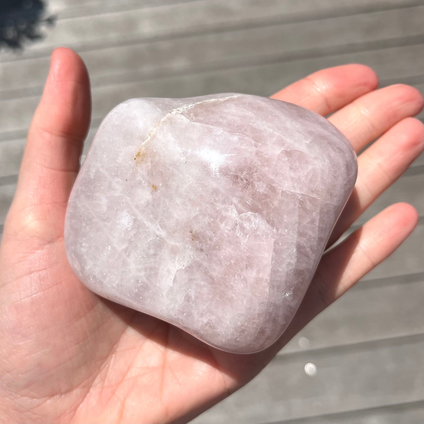 Rose Quartz Medium Freeform Crystal - Unconditional Love, Emotional Healing