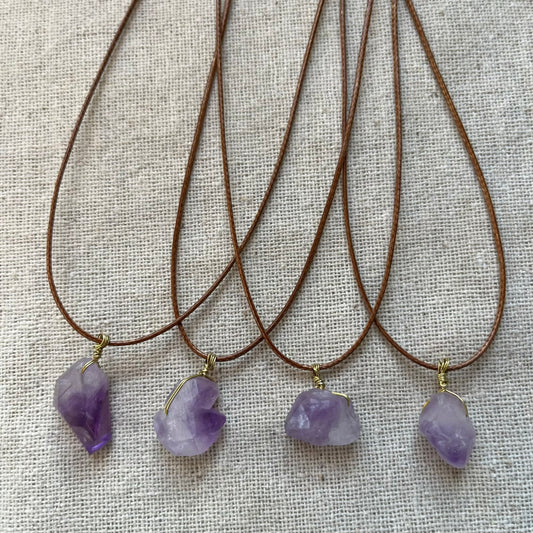 Spirit Pendant - Amethyst