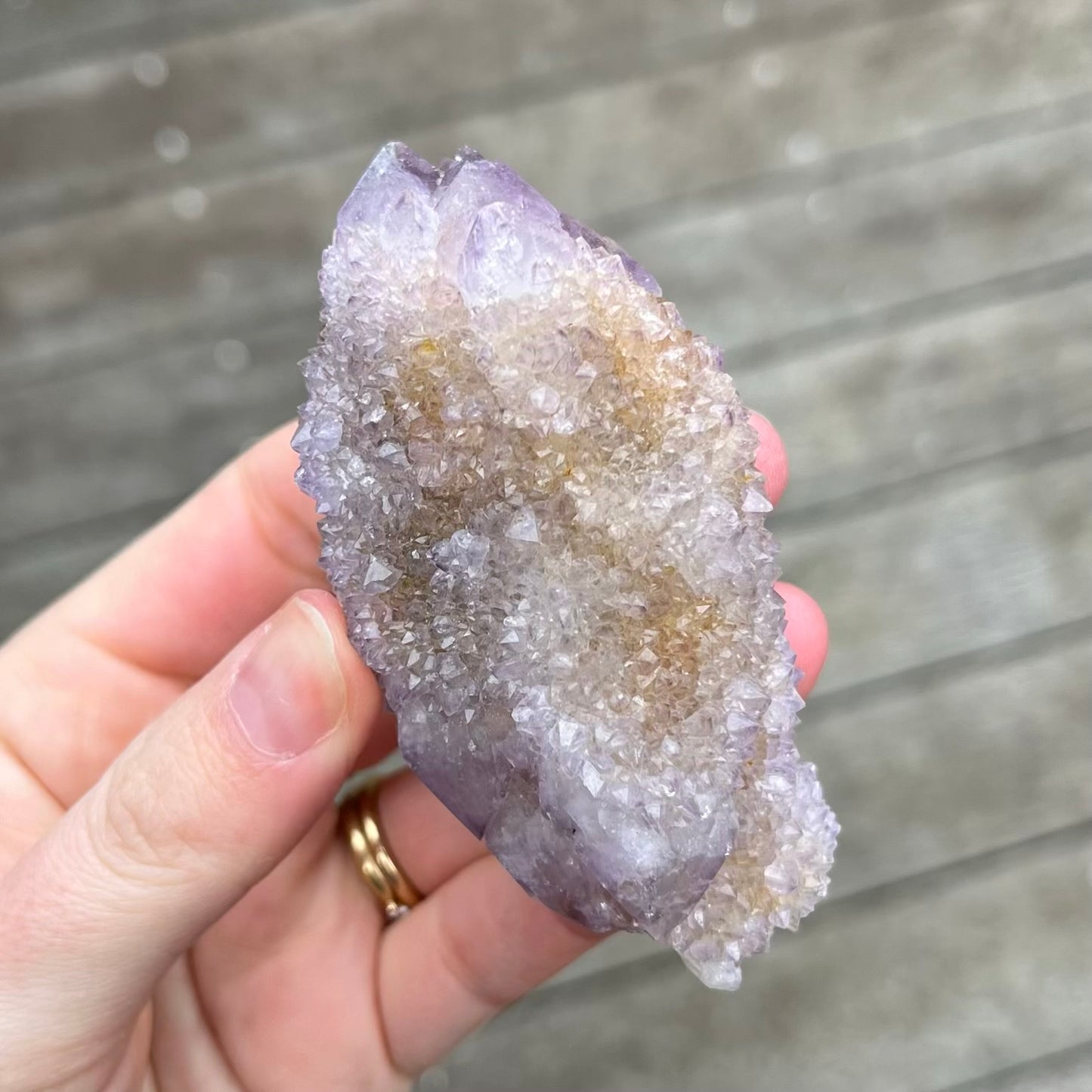 Spirit Quartz Large Crystal Specimen - Spiritual Growth, Harmony