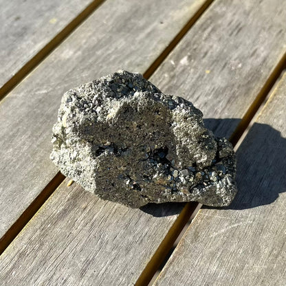 Pyrite Medium Raw Crystal - High Vibe, Protection, Spiritual Connection