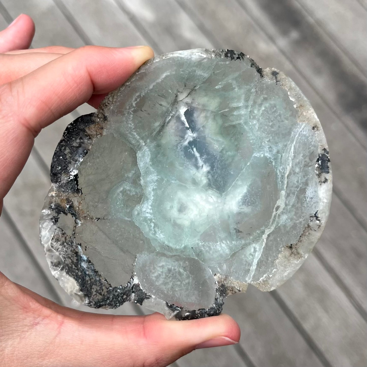 Fluorite Medium Crystal Bowl - Vibrant, Uplifting