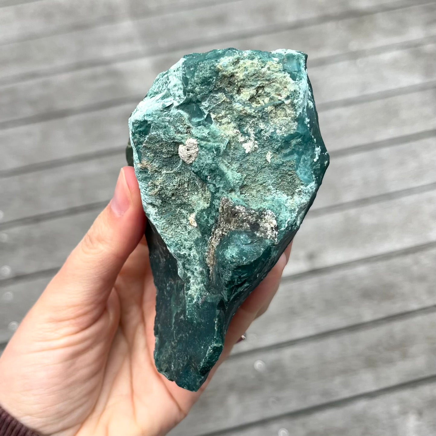 Bloodstone Large Base Cut Crystal - Vitality, Courage, Strength