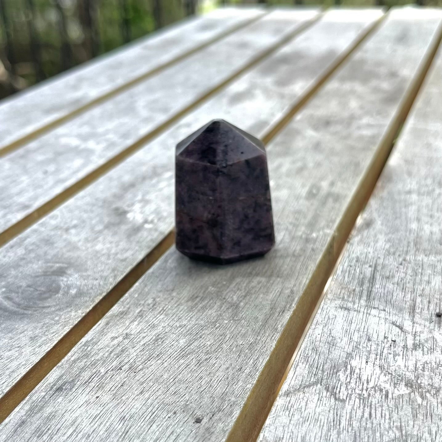 Ruby Small Generator Crystal - Vibrant, Clarifying, Uplifting