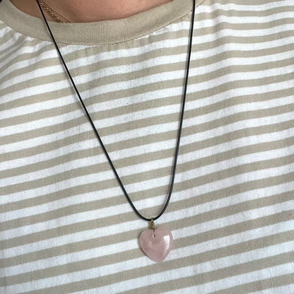 Self Love Pendant - Rose Quartz