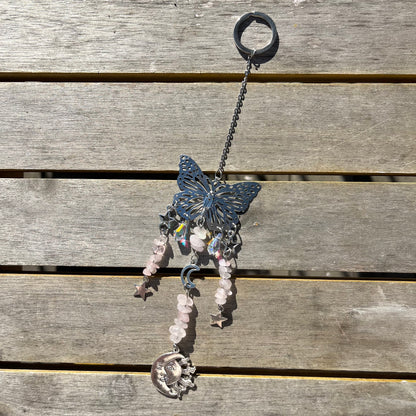 Rose Quartz Suncatcher - Love, Compassion, Peace