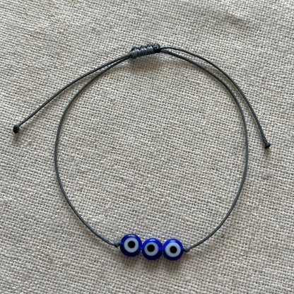 Sacred Evil Eye Cord Bracelet
