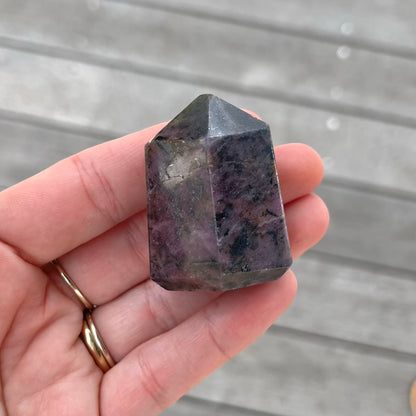 Ruby Small Generator Crystal - Vibrant, Clarifying, Uplifting