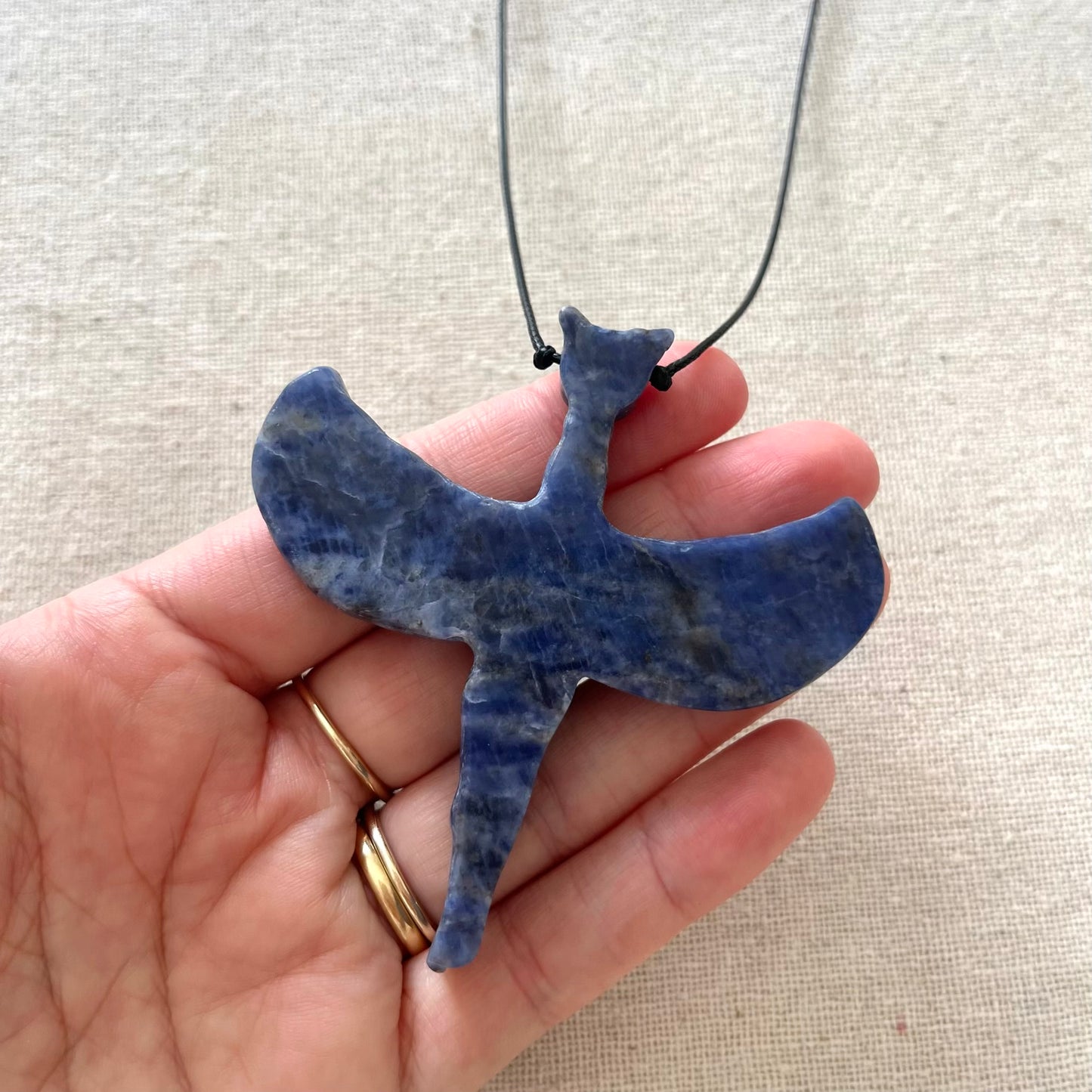 Goddess Isis Pendant - Sodalite
