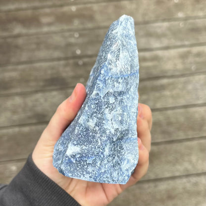 Sodalite Large Raw Base-Cut Crystal - Wisdom, Truth, Peace