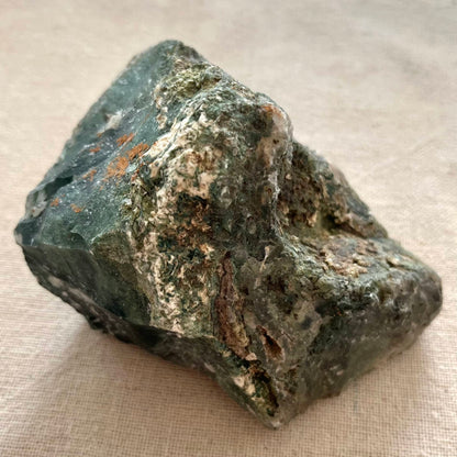 Moss Agate Raw Crystal - Large