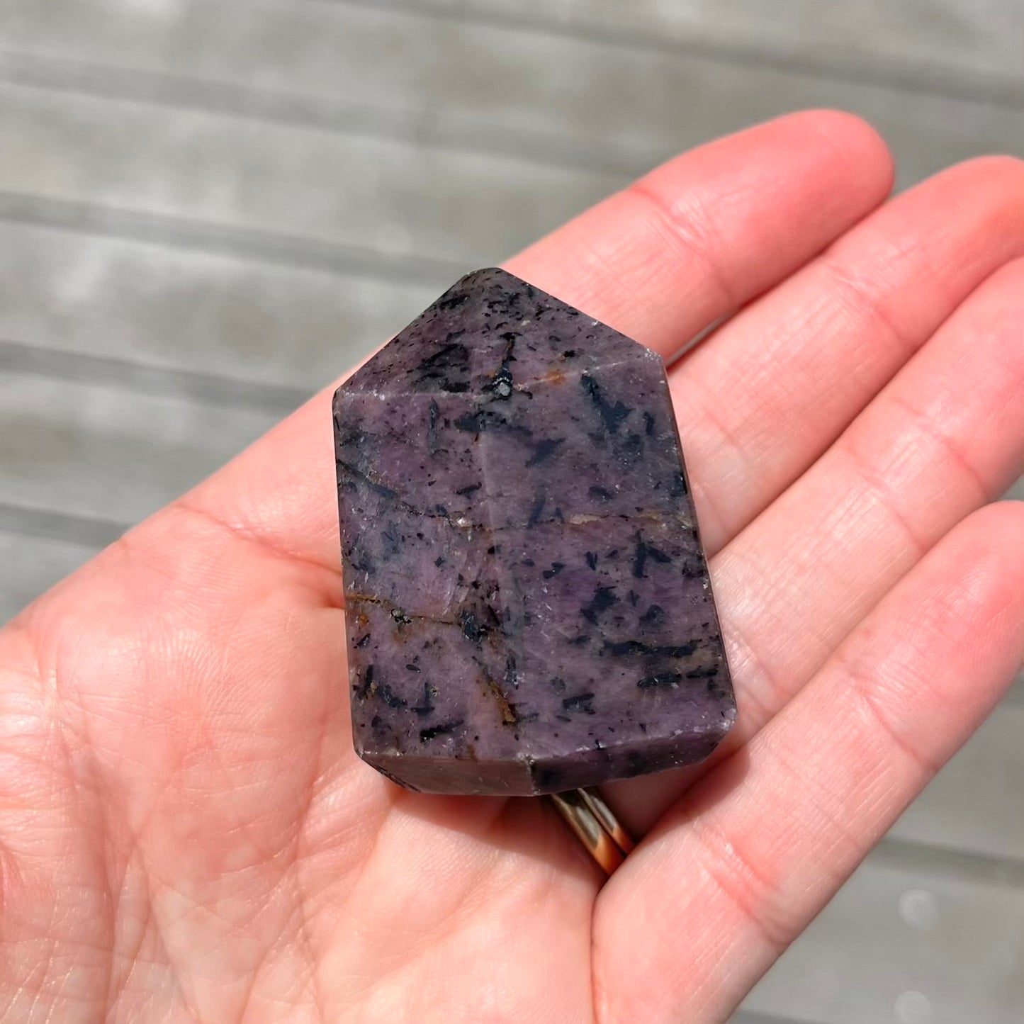 Ruby Small Generator Crystal - Vibrant, Clarifying, Uplifting