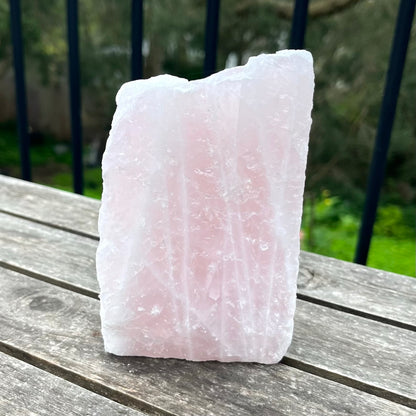 Rose Quartz XL Raw Base-Cut Crystal - Unconditional Love, Emotional Healing