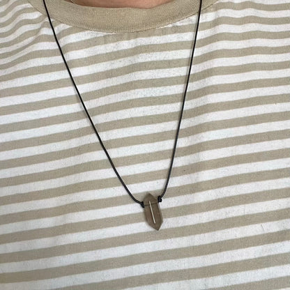 Power Point Pendant - Smoky Quartz