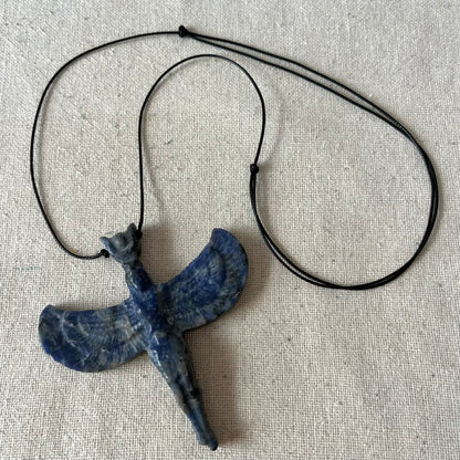 Goddess Isis Pendant - Sodalite