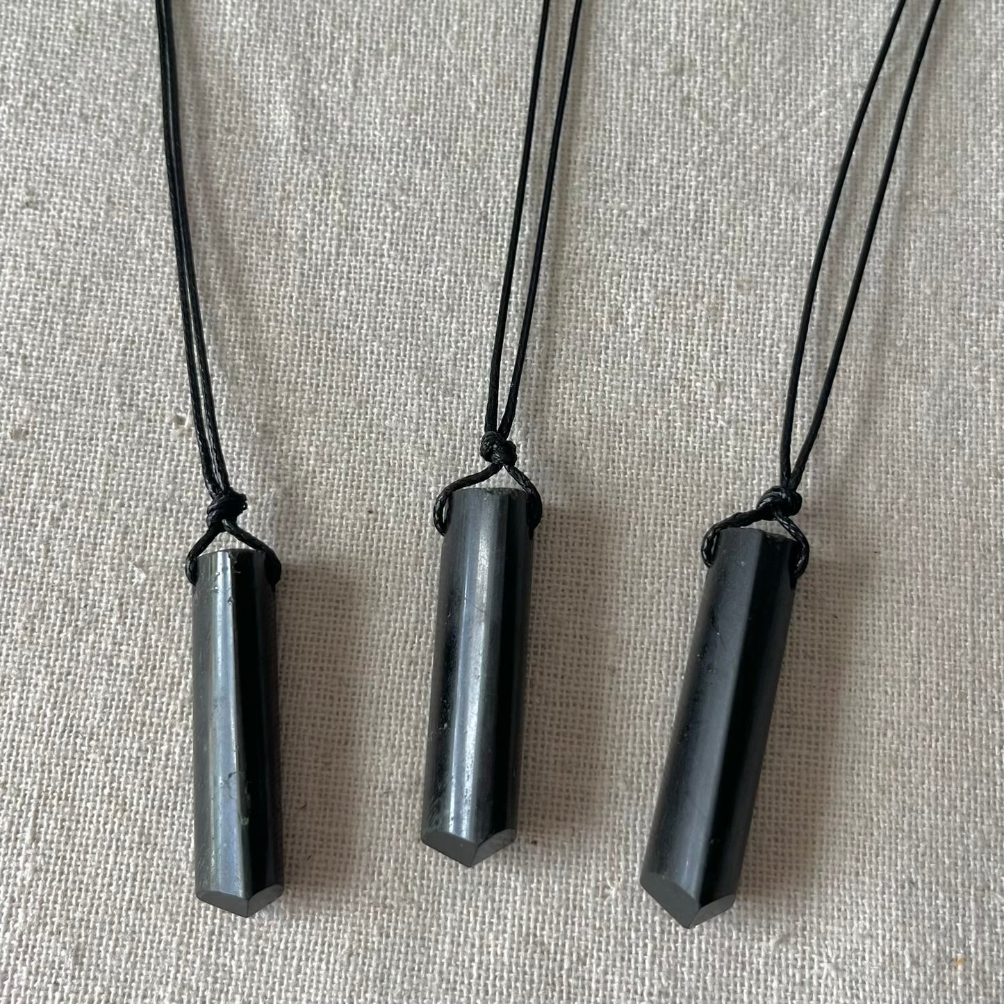 Black Tourmaline Point Pendant - Energetic Protection