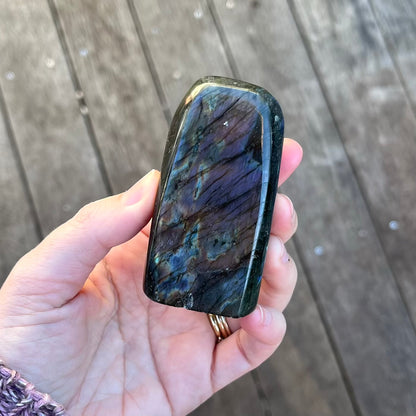 Labradorite Small Freeform Crystal - Intuition, Transformation