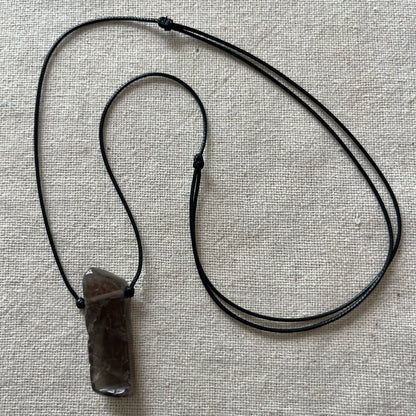Rock Pendant - Smoky Quartz