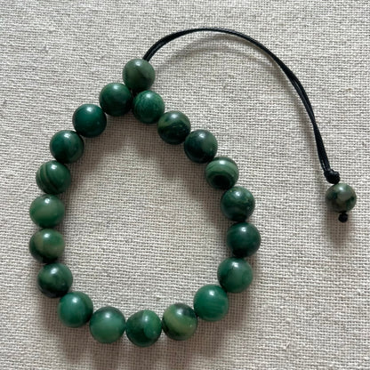 Komboloi Worry Beads - Green Jade