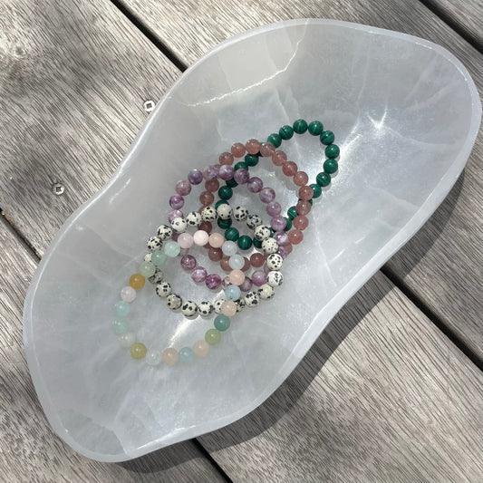 Selenite XL Cleansing Bowl - High Vibe, Protection, Spiritual Connection