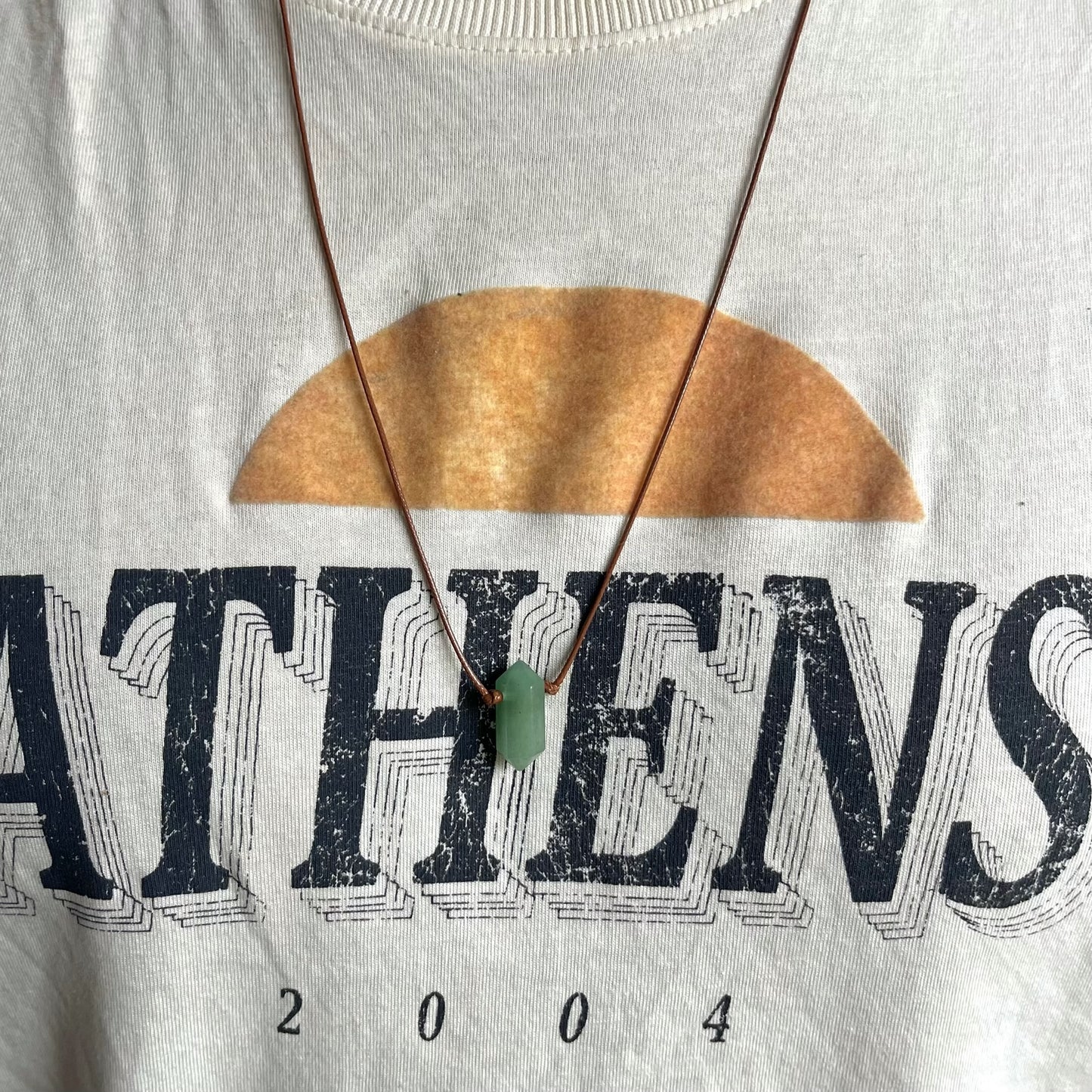 Power Point Pendant - Green Aventurine