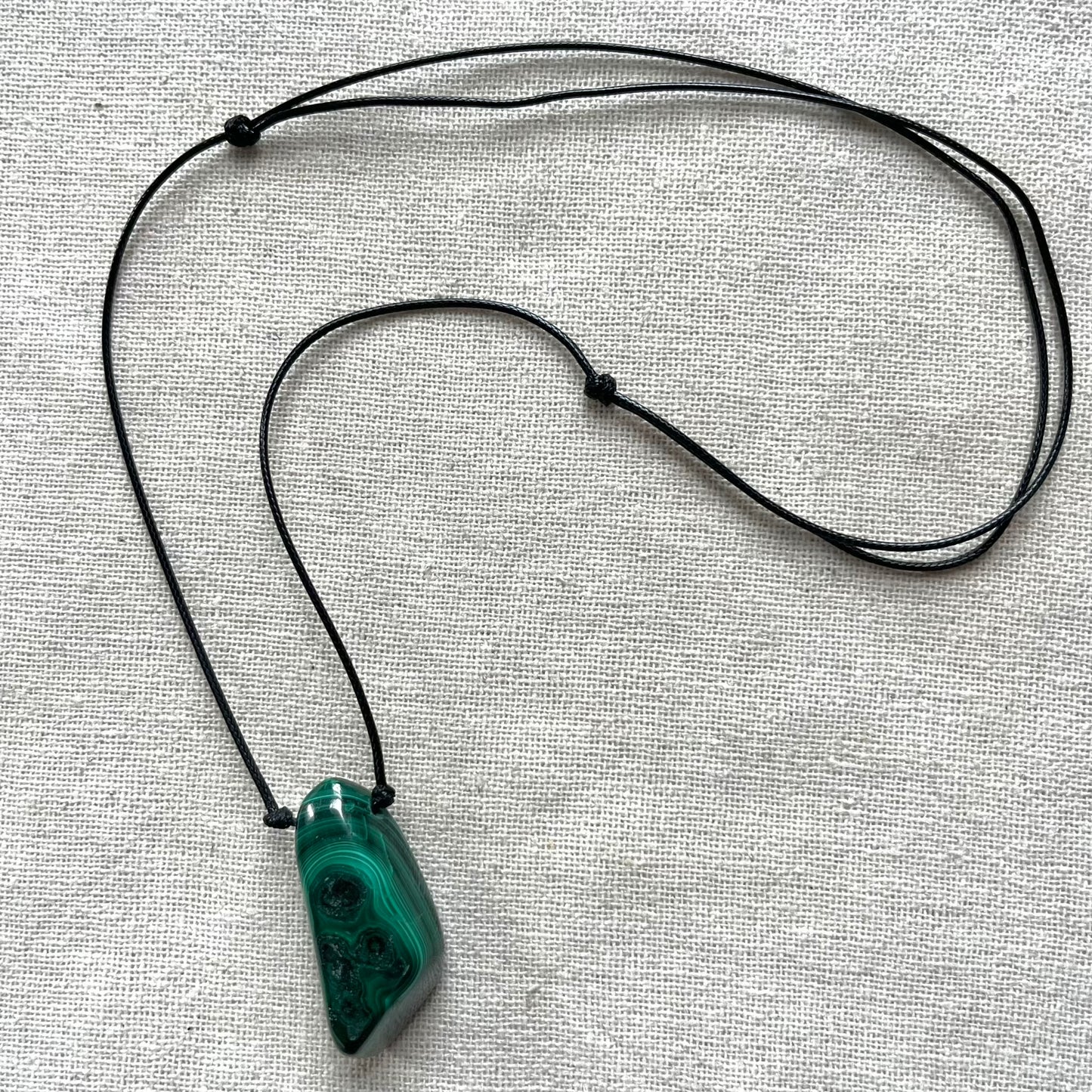 Transformation Pendant - Malachite