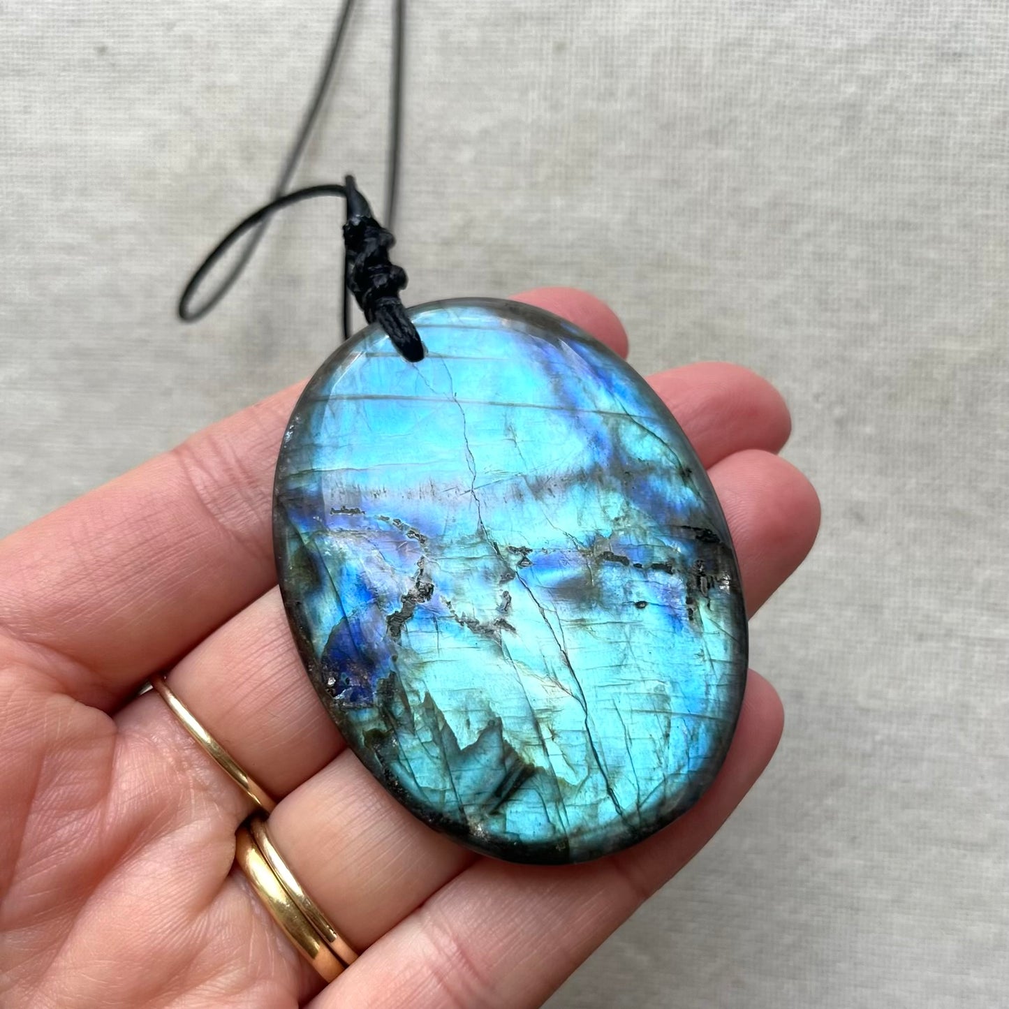 Labradorite Pendant - ONE OF A KIND