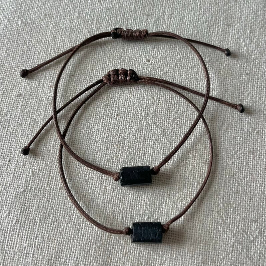 Sacred Cord Bracelet - Black Tourmaline