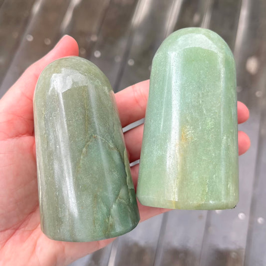 Green Aventurine Freeform Crystal - Lucky, Positivity, Uplifting