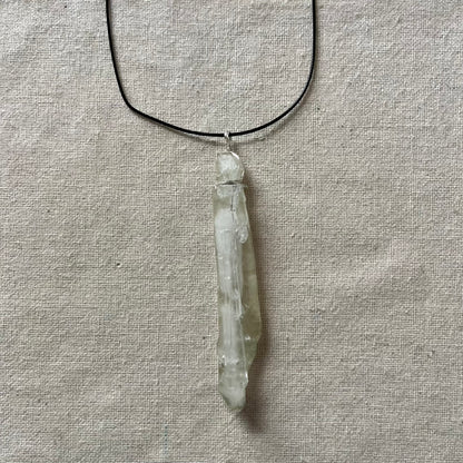 Faden Quartz Pendant XL - ONE OF A KIND