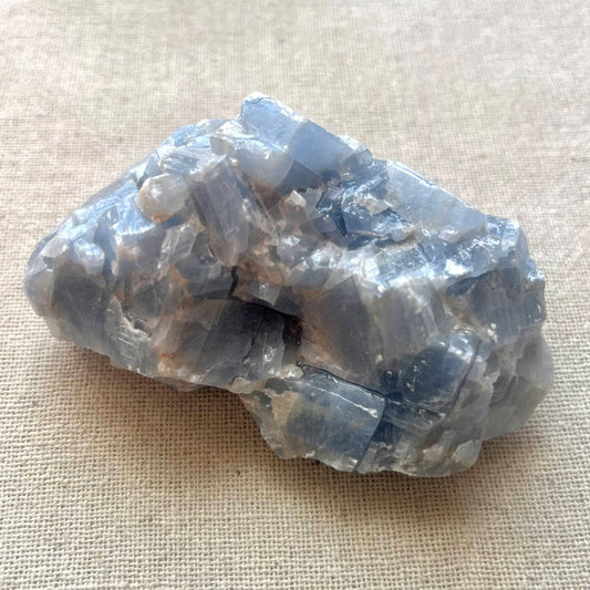 Blue Calcite Raw Crystal