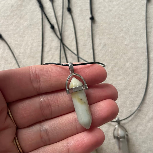 Energy Point Pendant - Amazonite