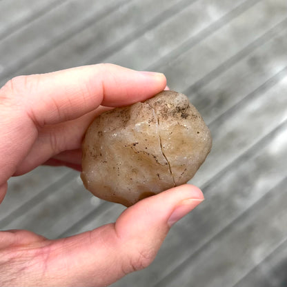 SURPRISE Quartz Geode Medium Crystal - Clarity, Amplification, Light