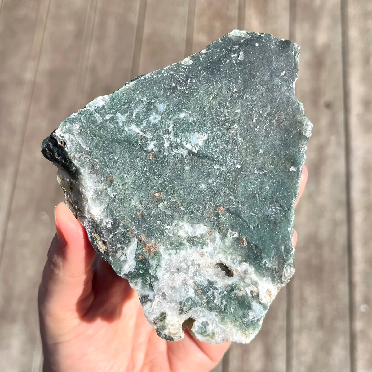 Bloodstone Medium Raw Crystal – Courage, Strength
