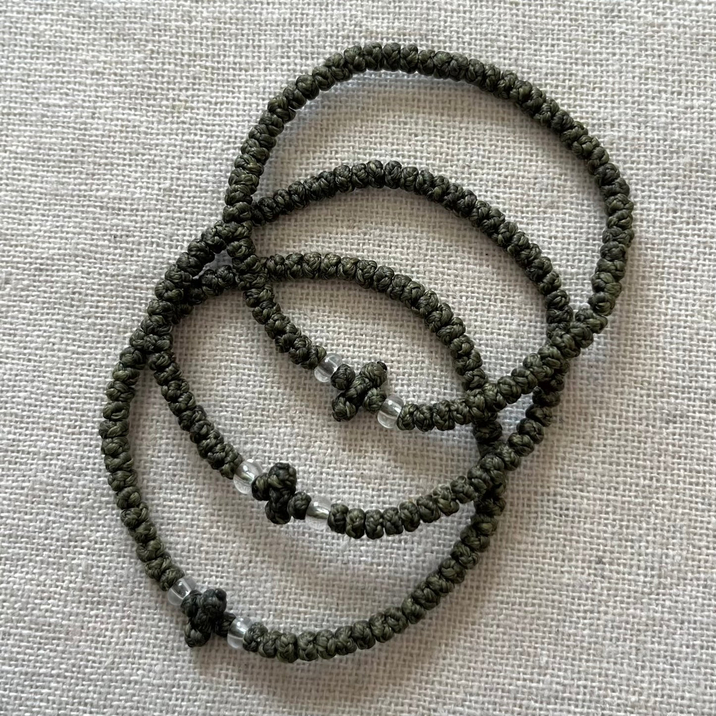 Komboskini Bracelet - Khaki