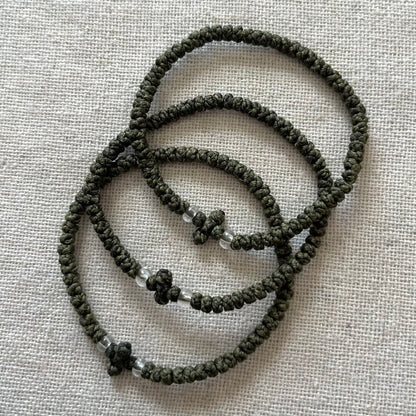 Komboskini Bracelet - Khaki