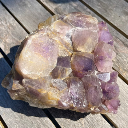 Amethyst XXL Cluster Crystal - Calming, Protective, Balancing