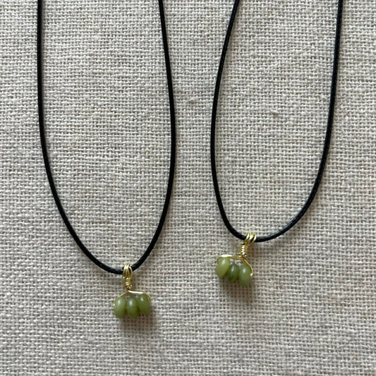 Trinity Pendant - Jade