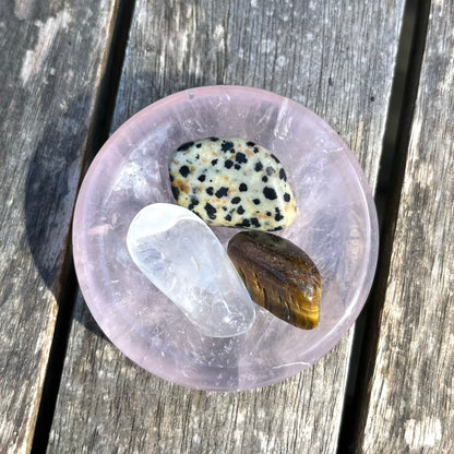 Rose Quartz Mini Dish - Unconditional Love