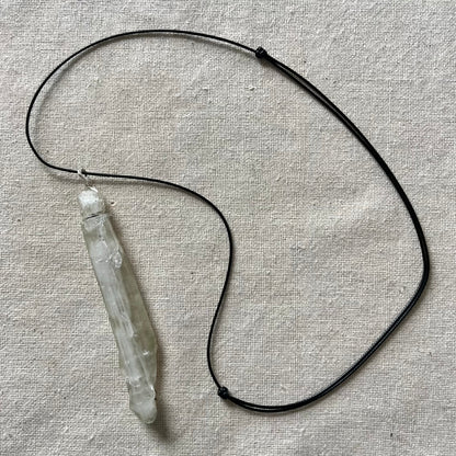 Faden Quartz Pendant XL - ONE OF A KIND