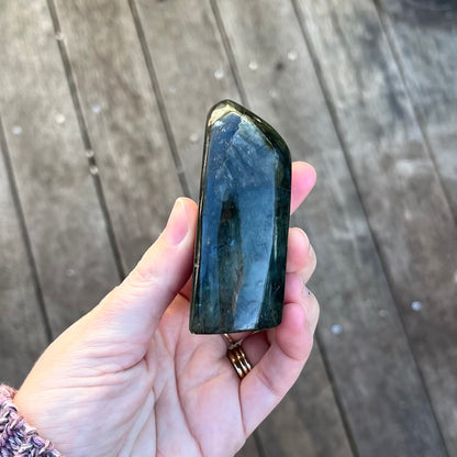 Labradorite Small Freeform Crystal - Intuition, Transformation
