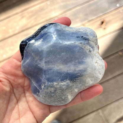 Sodalite Small Bowl Crystal - Insight, Calm, Grounding