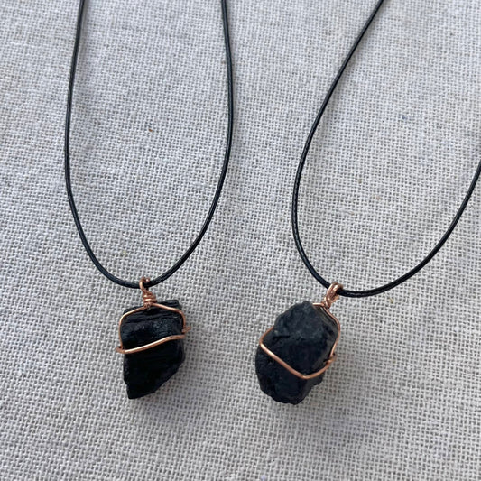 Spirit Pendant - Black Tourmaline