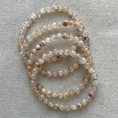 Citrine 6mm Beaded Bracelet - Abundance