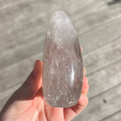 Clear Quartz Medium Freeform Crystal - Clarity, Amplification, Healing