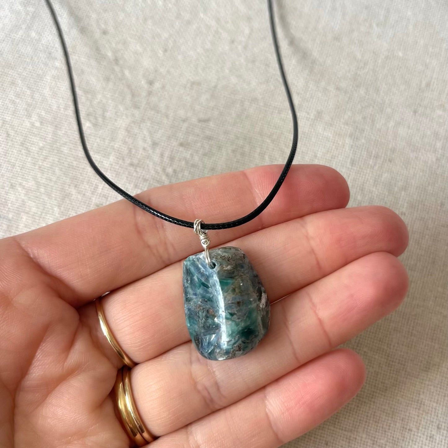 Kyanite Pendant - ONE OF A KIND