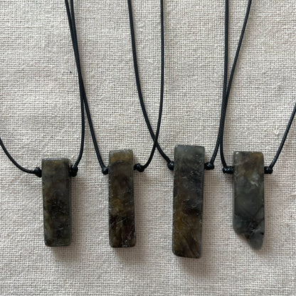 Rock Pendant - Labradorite