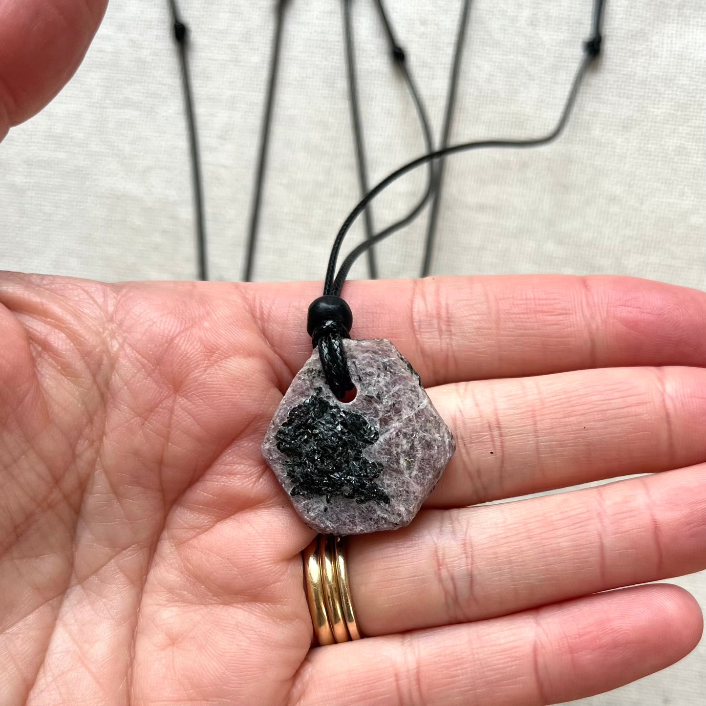 Love & Courage Pendant - Ruby